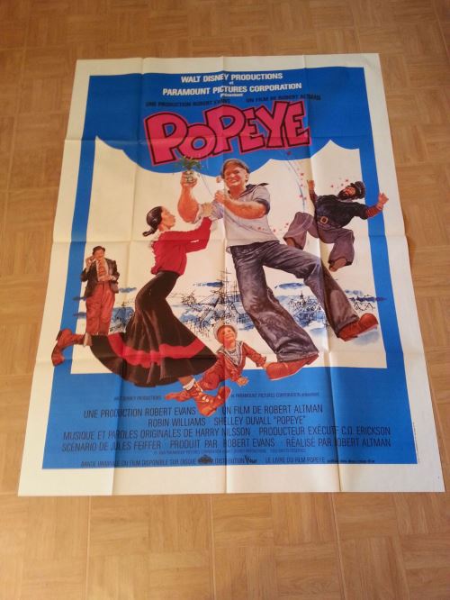 Popeye AFFICHE CINEMA ORIGINALE État correct - N/A reconditionné disponible sur Fnac