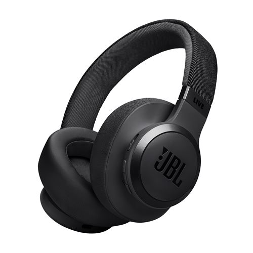 Casque Circum-Auriculaire sans fil Bluetooth JBL Live 770 NC à réduction de bruit adaptative Noir État correct - JBL reconditionné disponible sur Fnac