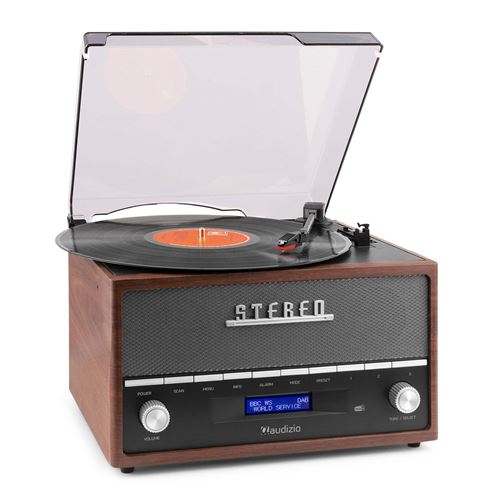 Acheter Audizio Frisco Platine Vinyle Bluetooth avec Radio DAB+ Intégrée - Marron, Radio DAB+ et FM État correct - 62,95 € Audizio Frisco Platine Vinyle Bluetooth avec Radio DAB+ Intégrée - Marron, Radio DAB+ et FM État correct - N/A reconditionné disponible sur Fnac