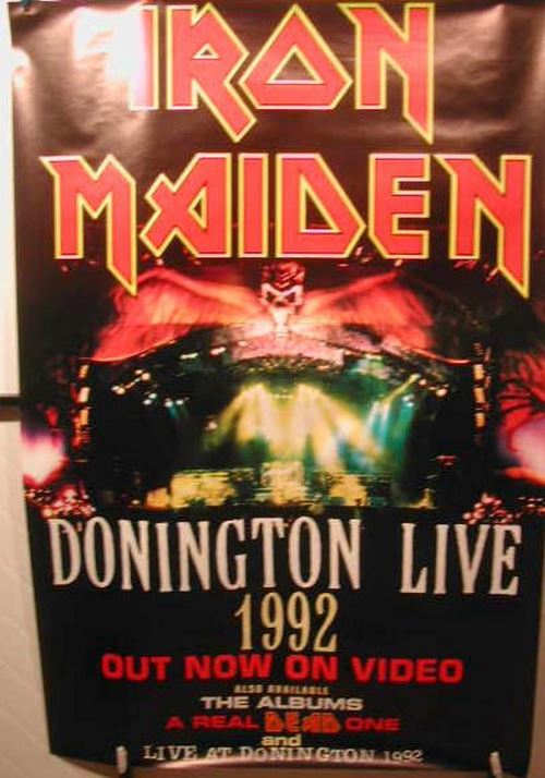IRON MAIDEN - 100x150 cm - AFFICHE / POSTER État correct - N/A reconditionné disponible sur Fnac