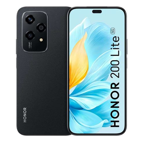 Acheter Smartphone Honor 200 Lite Noir 8 Go RAM 256 Go stockage État correct - 144,00 € Smartphone Honor 200 Lite Noir 8 Go RAM 256 Go stockage État correct - N/A reconditionné disponible sur Fnac