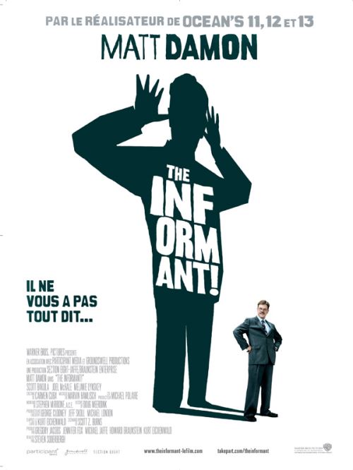 The Informant AFFICHE CINEMA ORIGINALE État correct - N/A reconditionné disponible sur Fnac