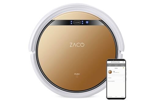 Acheter Aspirateur robot et Robot laveur Zaco V5X 2 en 1 Or État correct - 192,99 € Aspirateur robot et Robot laveur Zaco V5X 2 en 1 Or État correct - N/A reconditionné disponible sur Fnac