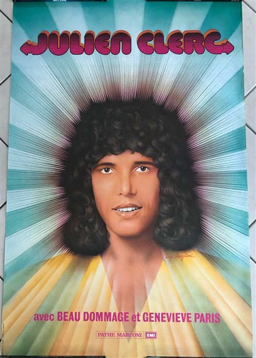 Acheter Julien CLERC - Beau Dommage - 40x60cm - Affiche État correct - 25,99 € Julien CLERC - Beau Dommage - 40x60cm - Affiche État correct - N/A reconditionné disponible sur Fnac