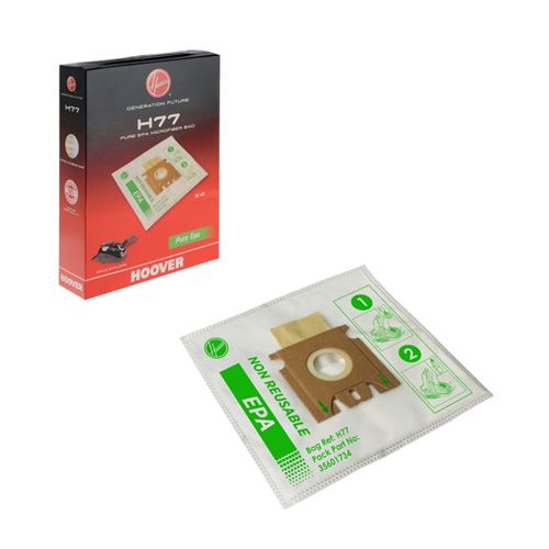 Acheter Sac aspirateur Hoover SAC H77 État correct - 14,99 € Sac aspirateur Hoover SAC H77 État correct - Hoover reconditionné disponible sur Fnac