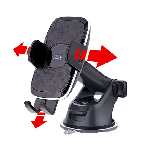 Support mâchoire premium 3 en 1 T'nB pour téléphone mobile Noir État correct - N/A reconditionné disponible sur Fnac