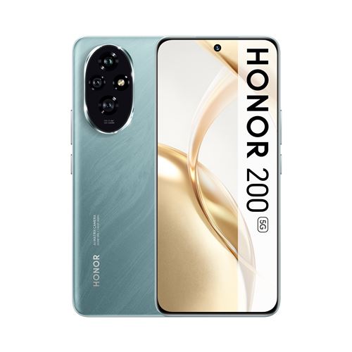 Smartphone Honor 200 6,7"" 5G Double nano SIM 512 Go Vert État correct - Honor reconditionné disponible sur Fnac