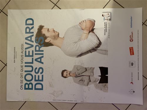 Boulevard des Airs - Je me dis que toi Aussi - 70x100cm - Affiche État correct - N/A reconditionné disponible sur Fnac