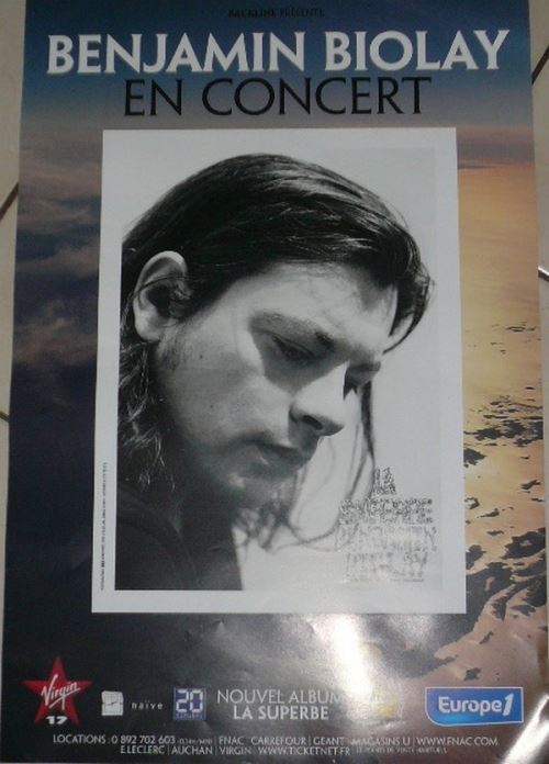 Acheter Benjamin BIOLAY - 40x60 cm - AFFICHE / POSTER État correct - 17,99 € Benjamin BIOLAY - 40x60 cm - AFFICHE / POSTER État correct - N/A reconditionné disponible sur Fnac