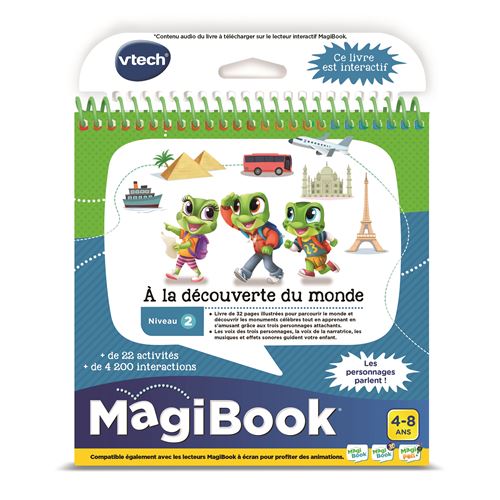 Magibook Vtech A la découverte du monde État correct - VTech reconditionné disponible sur Fnac