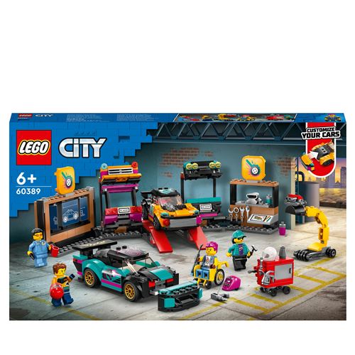 LEGO® City 60389 Le garage de customisation État correct - Lego City reconditionné disponible sur Fnac