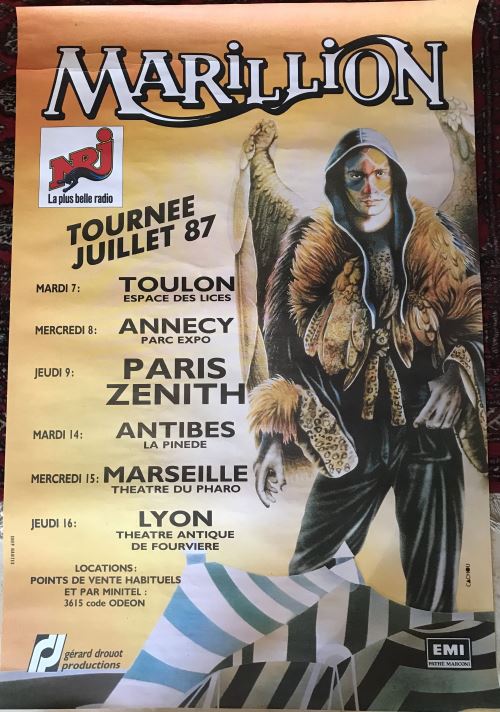 Marillion - 80x120 cm - AFFICHE / POSTER État correct - N/A reconditionné disponible sur Fnac