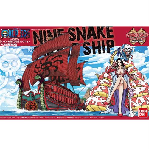 Acheter Maquette Bandai Namco One Piece Grand Ship Collection Nine Snake Pirate Ship 15 cm État correct - 42,80 € Maquette Bandai Namco One Piece Grand Ship Collection Nine Snake Pirate Ship 15 cm État correct - Bandai Namco reconditionné disponible sur Fnac