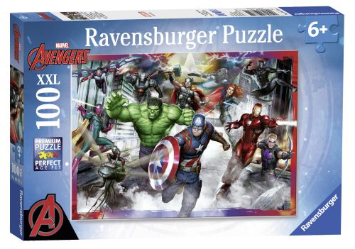 Puzzle 100 pièces XXL Ravensburger Les plus grands héros Marvel Avengers État correct - Ravensburger reconditionné disponible sur Fnac