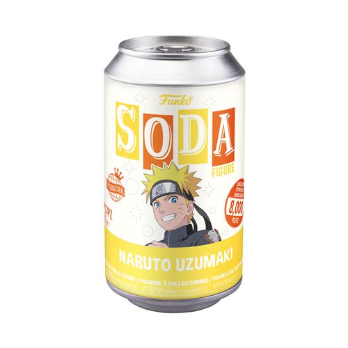 Figurine Funko Vinyl Soda Naruto with Chase Modèle aléatoire État correct - Funko reconditionné disponible sur Fnac