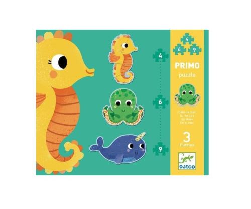 Puzzle Djeco Primo dans la mer État correct - Djeco reconditionné disponible sur Fnac