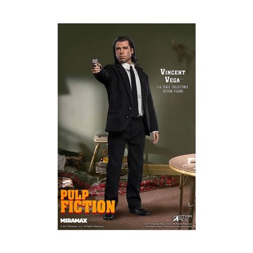 Pulp Fiction - Figurine My Favourite Movie 1/6 Vincent Vega 30 cm État correct - Star Ace Toys reconditionné disponible sur Fnac