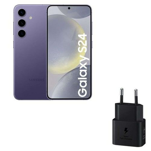 Smartphone Samsung Galaxy S24 violet 6.1 stockage 128 Go État correct - N/A reconditionné disponible sur Fnac