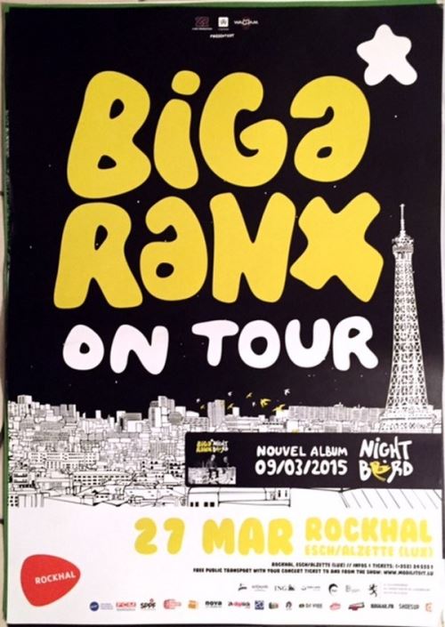 Biga Ranx - 40x60 cm - AFFICHE / POSTER État correct - N/A reconditionné disponible sur Fnac