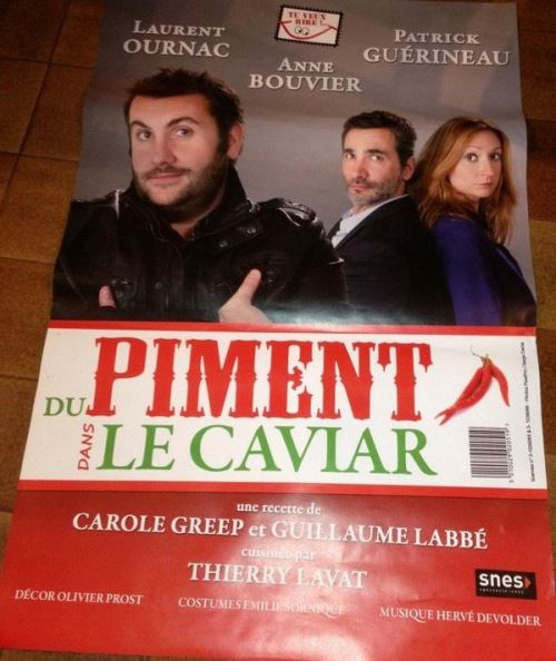 Du Piment Dans Le Caviard - 80x120 cm - AFFICHE / POSTER État correct - N/A reconditionné disponible sur Fnac