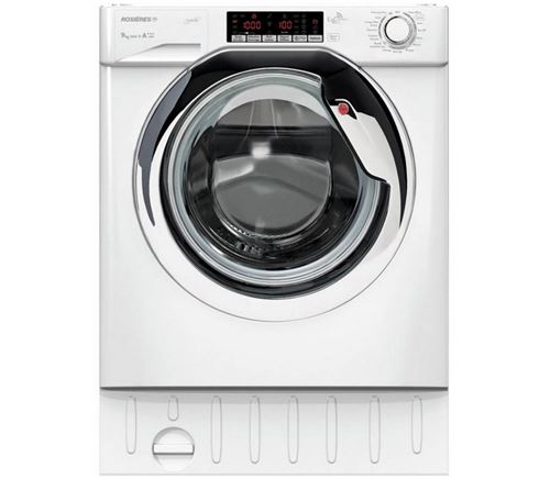 Rosières OBWS69TWMCE-47 - Machine à laver - intégré - WiFi - Niche - largeur : 60 cm - profondeur : 57 cm - hauteur : 83 cm - chargement frontal - 9 kg - 1600 tours/min - blanc - État correct Rosières sur Fnac