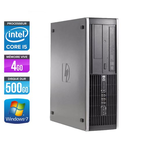 Acheter Unité centrale HP Elite 8100 SFF - Noir - Intel Core i5-650 / 3.2 GHz - RAM 4 Go - HDD 500 Go - DVDRW - Gigabit Ethernet - Windows 7 Professionnel État correct - 159,00 € Unité centrale HP Elite 8100 SFF - Noir - Intel Core i5-650 / 3.2 GHz - RAM 4 Go - HDD 500 Go - DVDRW - Gigabit Ethernet - Windows 7 Professionnel État correct - Hewlett-Packard reconditionné disponible sur Fnac