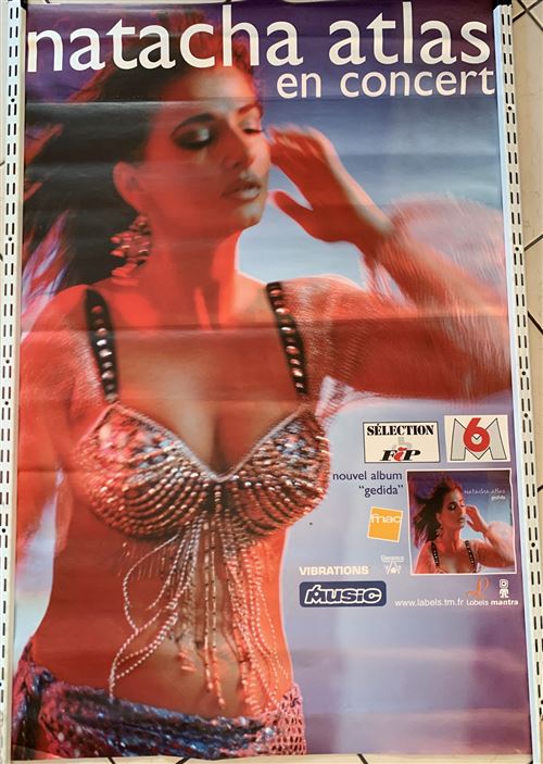 Acheter Natacha Atlas - Gedida - En Concert - 80x120cm - Affiche État correct - 19,99 € Natacha Atlas - Gedida - En Concert - 80x120cm - Affiche État correct - N/A reconditionné disponible sur Fnac