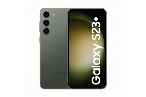 Samsung Galaxy S23+ 5G 8Go/512Go Vert (Green) Double SIM S916 État correct - Samsung reconditionné disponible sur Fnac
