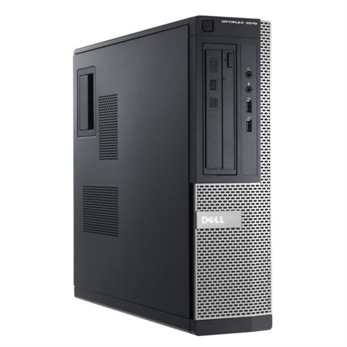 Unité Centrale DELL Optiplex 3010 : SFF - Intel Core i3 3240 3.4 Ghz - RAM 4 Go - HDD 250 Go SATA - DVD+/-RW - Intel HD Graphics 2500 - HDMI - Windows 7 Professionnel 64 bits COA État correct - Dell reconditionné disponible sur Fnac