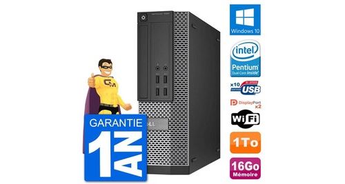 Pc dell optiplex 7020 sff intel g3220 ram 16go disque dur 1to windows 10 wifi État correct - N/A reconditionné disponible sur Fnac