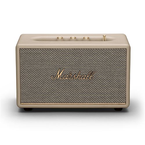 Enceinte sans fil Bluetooth Marshall Acton III Crème État correct - Marshall reconditionné disponible sur Fnac