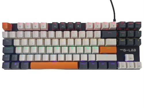 Clavier filaire TKL Azerty The G-Lab 3 couleurs État correct - The G-Lab reconditionné disponible sur Fnac