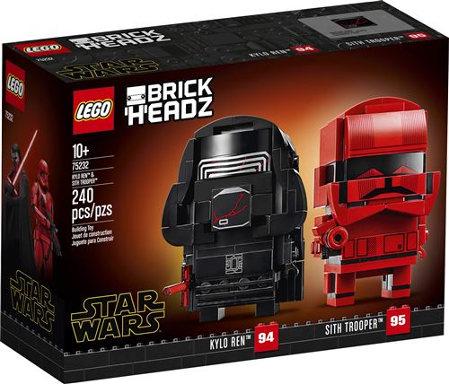 LEGO® Star Wars™ 75232 Brickheadz™ Kylo Ren™ et soldat Sith État correct - N/A reconditionné disponible sur Fnac