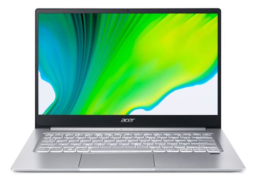 PC portable Acer Swift 3 SF314-42-R8KM AMD Ryzen 7 14"" 8 Go RAM 512 Go SSD Argent pur État correct - Acer reconditionné disponible sur Fnac