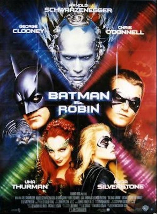 Acheter Affiche de Cinéma Originale - Batman & Robin - 1997 - George Clooney - 120x160cm État correct - 22,99 € Affiche de Cinéma Originale - Batman & Robin - 1997 - George Clooney - 120x160cm État correct - N/A reconditionné disponible sur Fnac