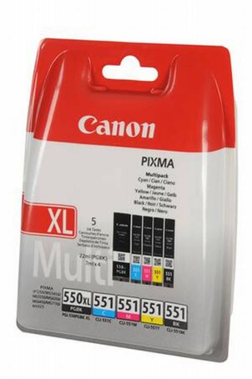 Pack de 5 cartouches d'encre canon pgi-550/cli-551 xl État correct - Canon reconditionné disponible sur Fnac