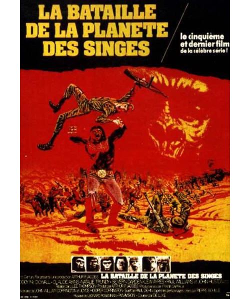 La Bataille de la planète des Singes AFFICHE CINEMA ORIGINALE État correct - N/A reconditionné disponible sur Fnac