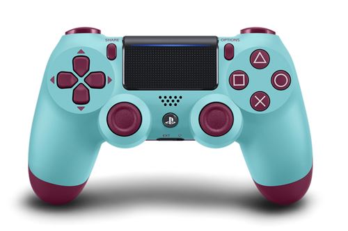 Manette PS4 Sony DualShock 4 Sans fil V2 Berry Blue État correct - Sony reconditionné disponible sur Fnac