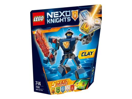 LEGO® nexo knights 70362 la super armure de clay État correct - Lego reconditionné disponible sur Fnac