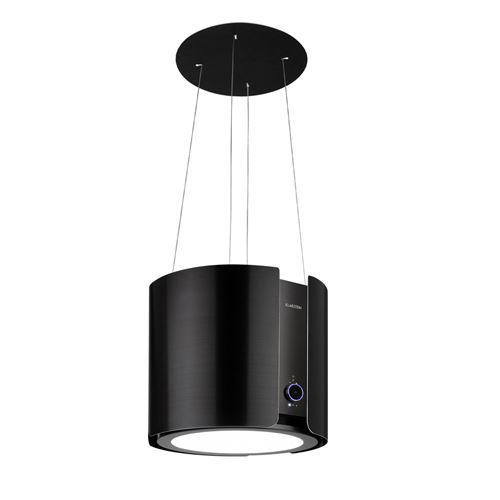 Hotte d'îlot Skyfall Smart Ø45 cm recirculation d'air 402 m³/h LED noire État correct - N/A reconditionné disponible sur Fnac