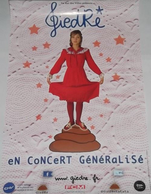 Acheter GiedRé - 70x100 cm - AFFICHE / POSTER État correct - 19,99 € GiedRé - 70x100 cm - AFFICHE / POSTER État correct - N/A reconditionné disponible sur Fnac
