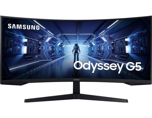 Ecran PC Samsung Odyssey G5 - G55T 34"" Incurvé UWQHD Noir - État correct Samsung sur Fnac
