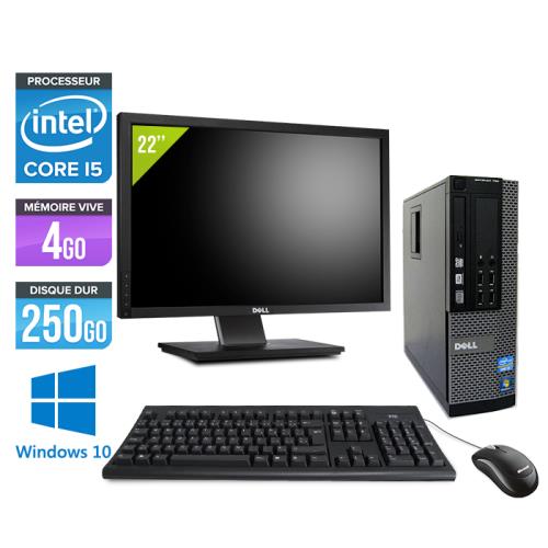 Acheter Pc Dell Optiplex 7010 SFF + Ecran 22'' - Noir - Intel Core i5-3470 / 3.20 GHz - RAM 4 Go - HDD 250 Go - DVDRW - Gigabit Ethernet - Windows 10 Professionnel État correct - 399,00 € Pc Dell Optiplex 7010 SFF + Ecran 22'' - Noir - Intel Core i5-3470 / 3.20 GHz - RAM 4 Go - HDD 250 Go - DVDRW - Gigabit Ethernet - Windows 10 Professionnel État correct - Dell reconditionné disponible sur Fnac