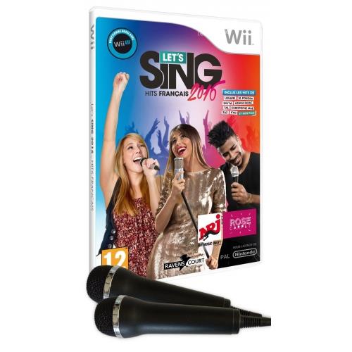 Pack Let's Sing 2016 Hits Français Wii et 2 Micros État correct -  reconditionné disponible sur Fnac