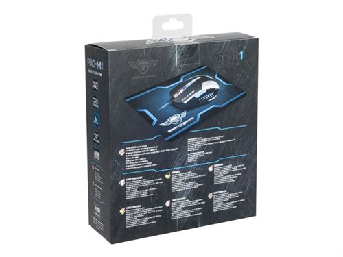 Souris filaire Gaming Spirit of Gamer PRO-M1 + Tapis de souris État correct - Spirit of Gamer reconditionné disponible sur Fnac