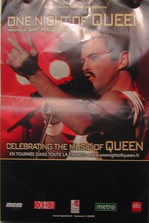 Acheter One Night Of Queen - 80x120 cm - AFFICHE / POSTER État correct - 17,99 € One Night Of Queen - 80x120 cm - AFFICHE / POSTER État correct - N/A reconditionné disponible sur Fnac