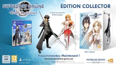 Acheter Sword Art Online Hollow Realization Edition Collector PS4 État correct - 100,87 € Sword Art Online Hollow Realization Edition Collector PS4 État correct - Bandai Namco reconditionné disponible sur Fnac