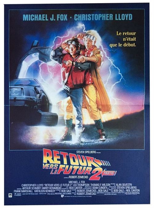 Acheter Affiche de Cinéma Originale - Retour Vers Le Futur 2 (Back To The Future 2) - Steven Spielberg - 120x160cm État correct - 289,99 € Affiche de Cinéma Originale - Retour Vers Le Futur 2 (Back To The Future 2) - Steven Spielberg - 120x160cm État correct - N/A reconditionné disponible sur Fnac