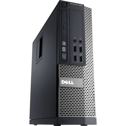 Dell Optiplex 7010 SFF - Ordinateur de bureau - Noir (Intel Core i5-3470 / 3.20 GHz, 8Go de RAM, Disque dur 2To, Lecteur DVD, Ubuntu - Linux) État correct - Dell reconditionné disponible sur Fnac