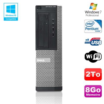 Acheter Pc dell optiplex 390 dt g630 2.7ghz 8go 2to graveur dvd wifi hdmi win 7 pro État correct - 159,00 € Pc dell optiplex 390 dt g630 2.7ghz 8go 2to graveur dvd wifi hdmi win 7 pro État correct - Dell reconditionné disponible sur Fnac